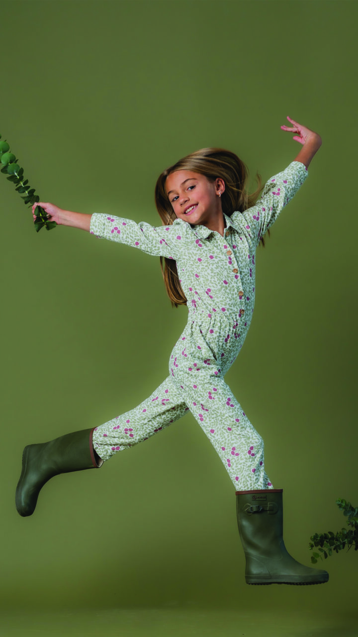 Jumper con Estampado Verde para Niña - Imagen 5