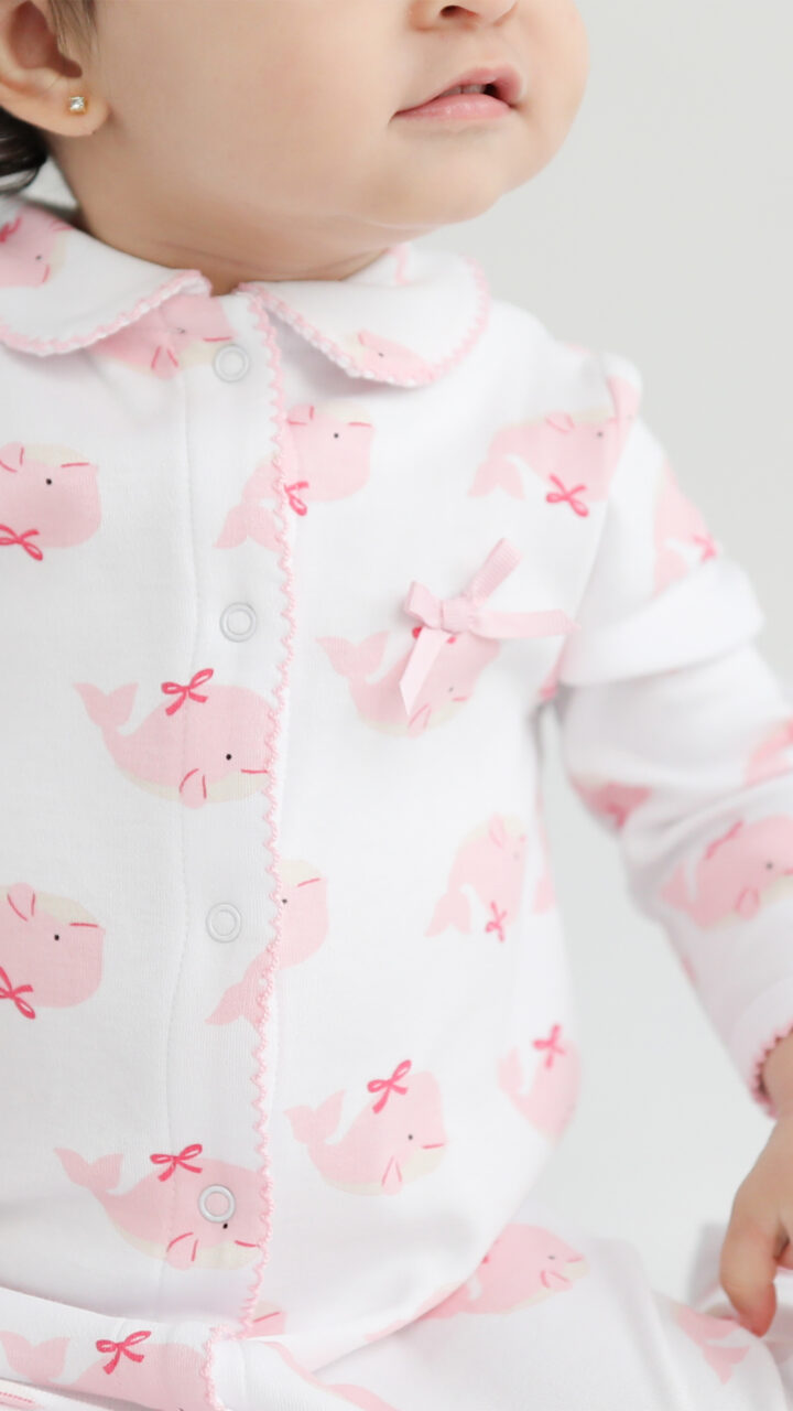 PIJAMA DE BALLENAS ROSADAS - Imagen 5