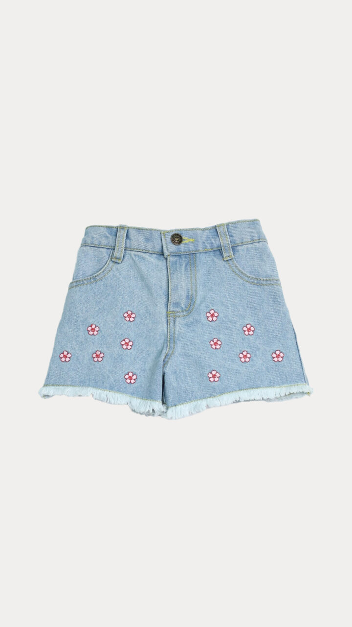SHORT DE JEAN PARA BEBÉ NIÑA