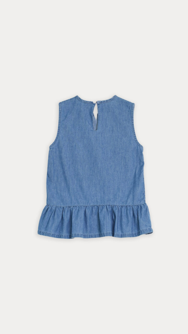 BLUSA DE CHAMBRAY - Imagen 2