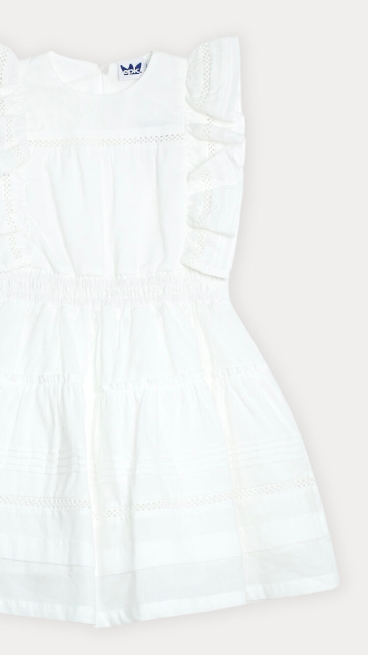 VESTIDO CREMA PARA NIÑA - Imagen 3