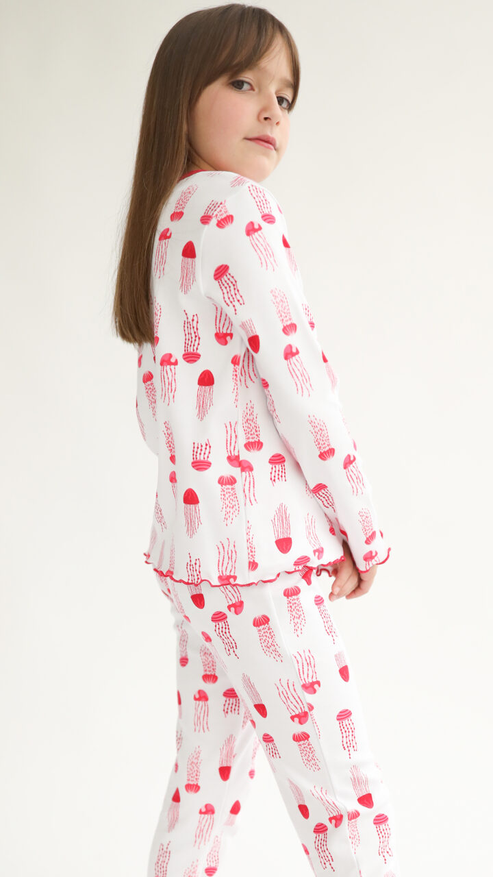 PIJAMA DE MEDUSAS ROSADAS - Imagen 4