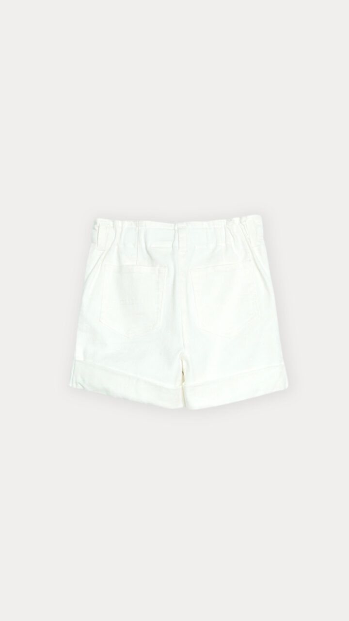 SHORT CREMA PARA NIÑA - Imagen 2