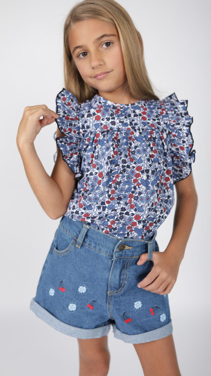 BLUSA DE FLORES - Imagen 3