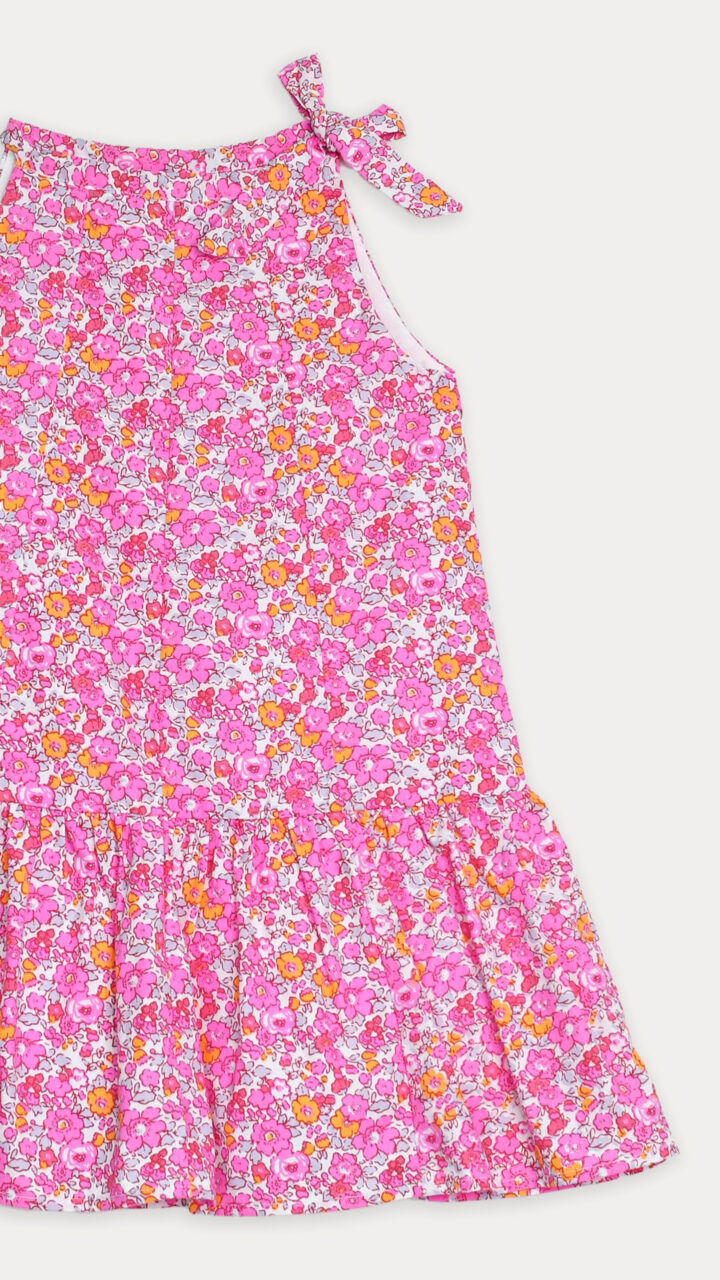 VESTIDO DE FLORES PARA NIÑA - Imagen 3