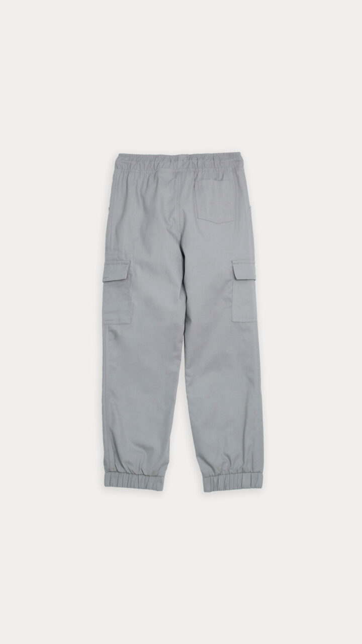 PANTALÓN CARGO GRIS - Imagen 3