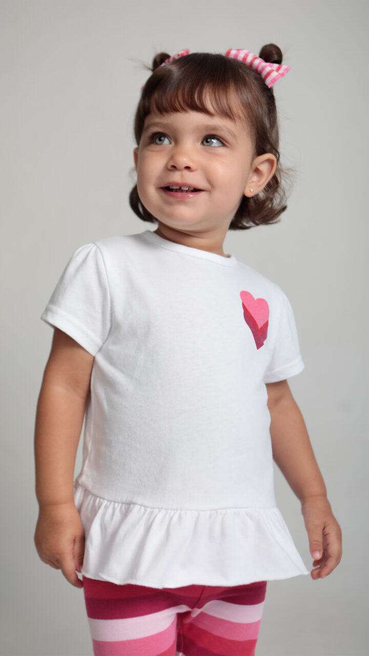 FRANELA CON CORAZONES - Imagen 3