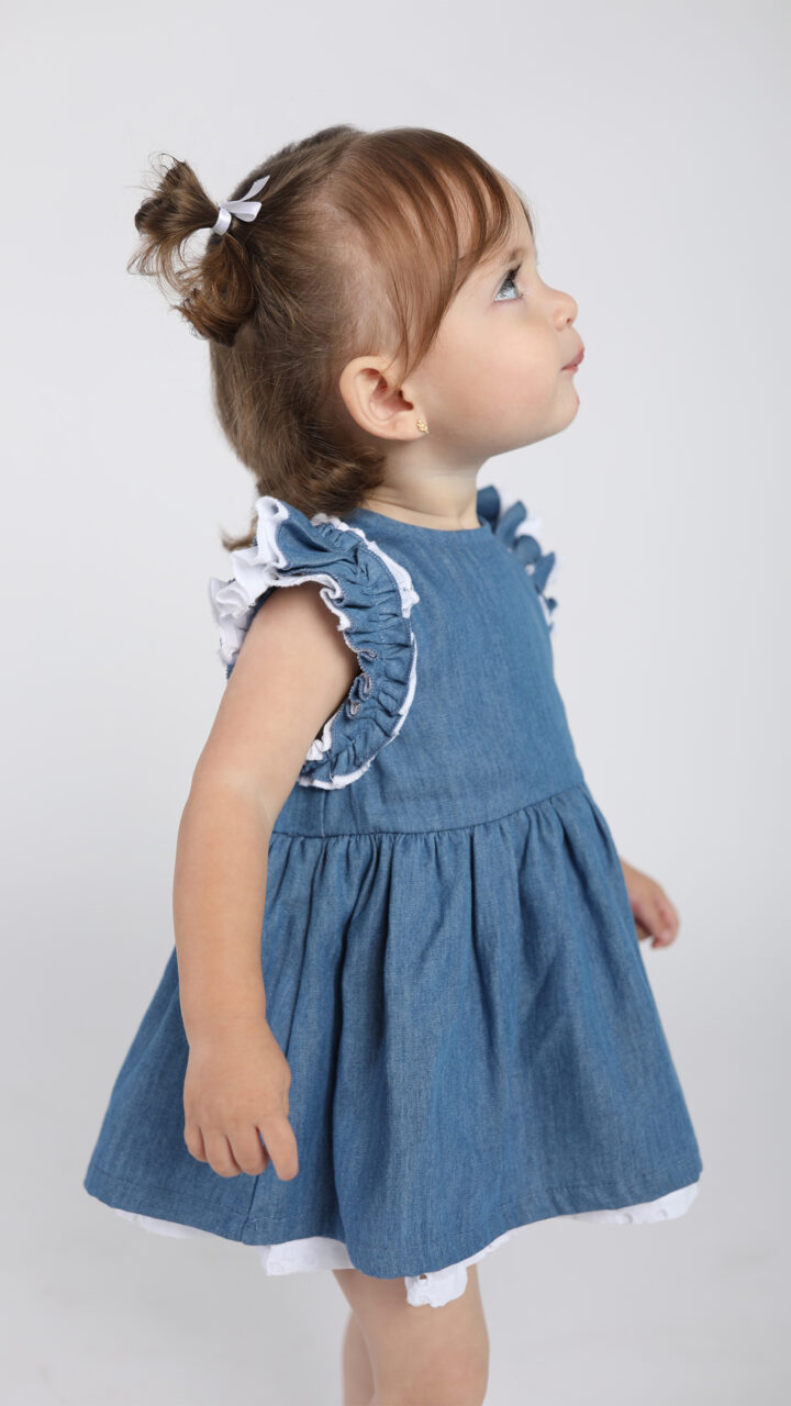 VESTIDO CHAMBRAY - Imagen 4