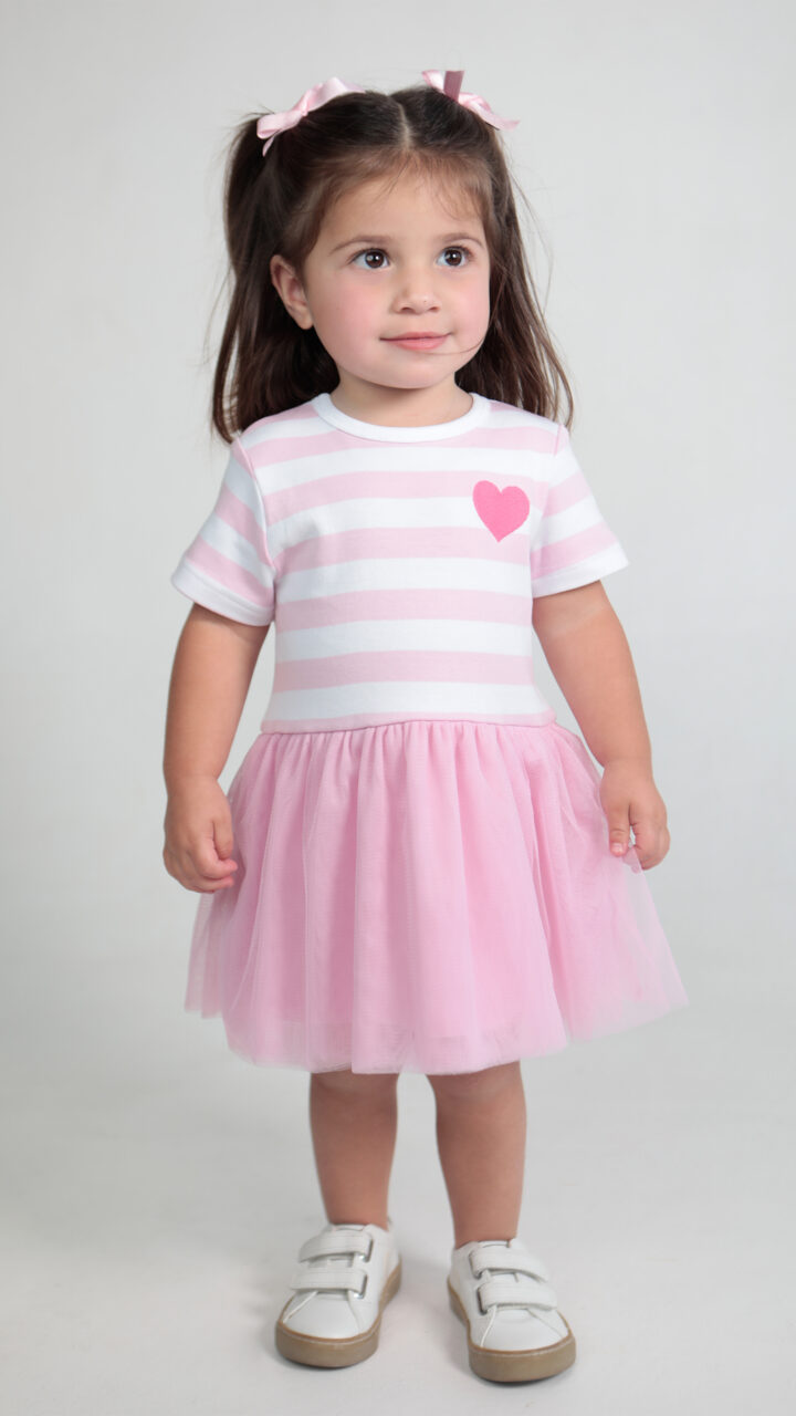 VESTIDO DE TULL ROSADO - Imagen 3