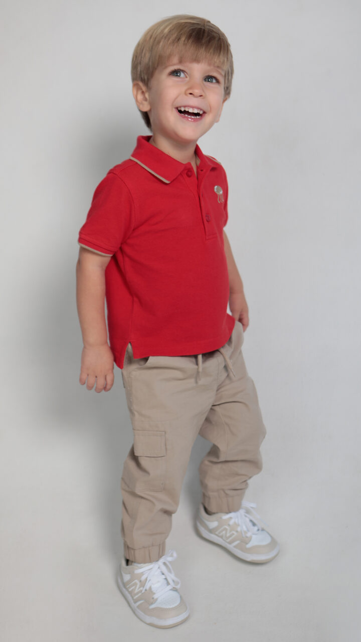PANTALÓN CARGO BEIGE - Imagen 4