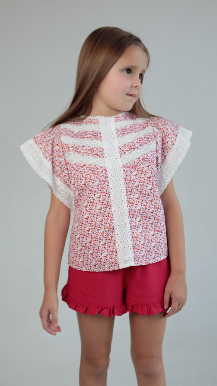 BLUSA MULTICOLOR DE PAPAGAYOS - Imagen 4