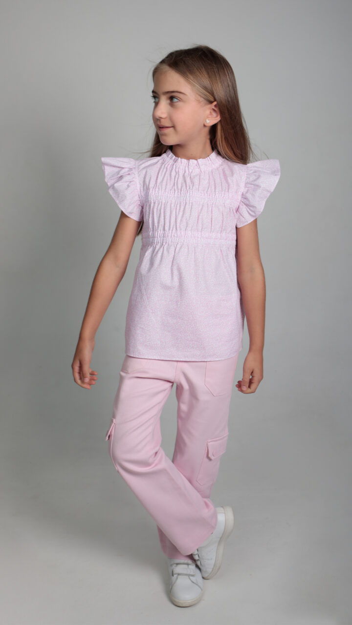 PANTALÓN ROSADO CARGO - Imagen 3