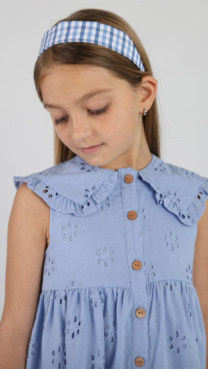 VESTIDO AZUL - Imagen 3
