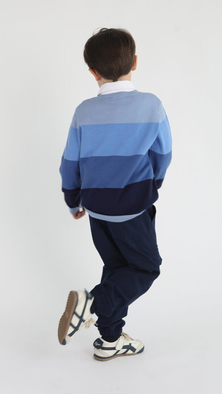 PANTALÓN CARGO AZUL - Imagen 4