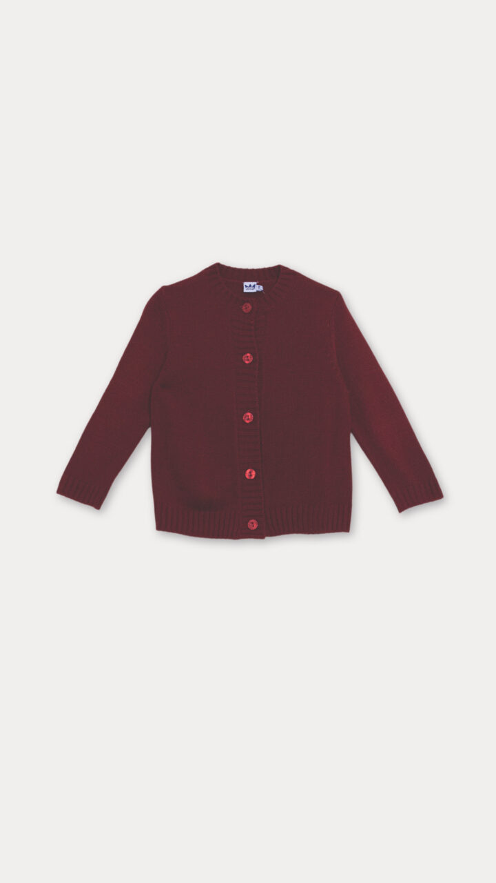 CARDIGAN ROJO