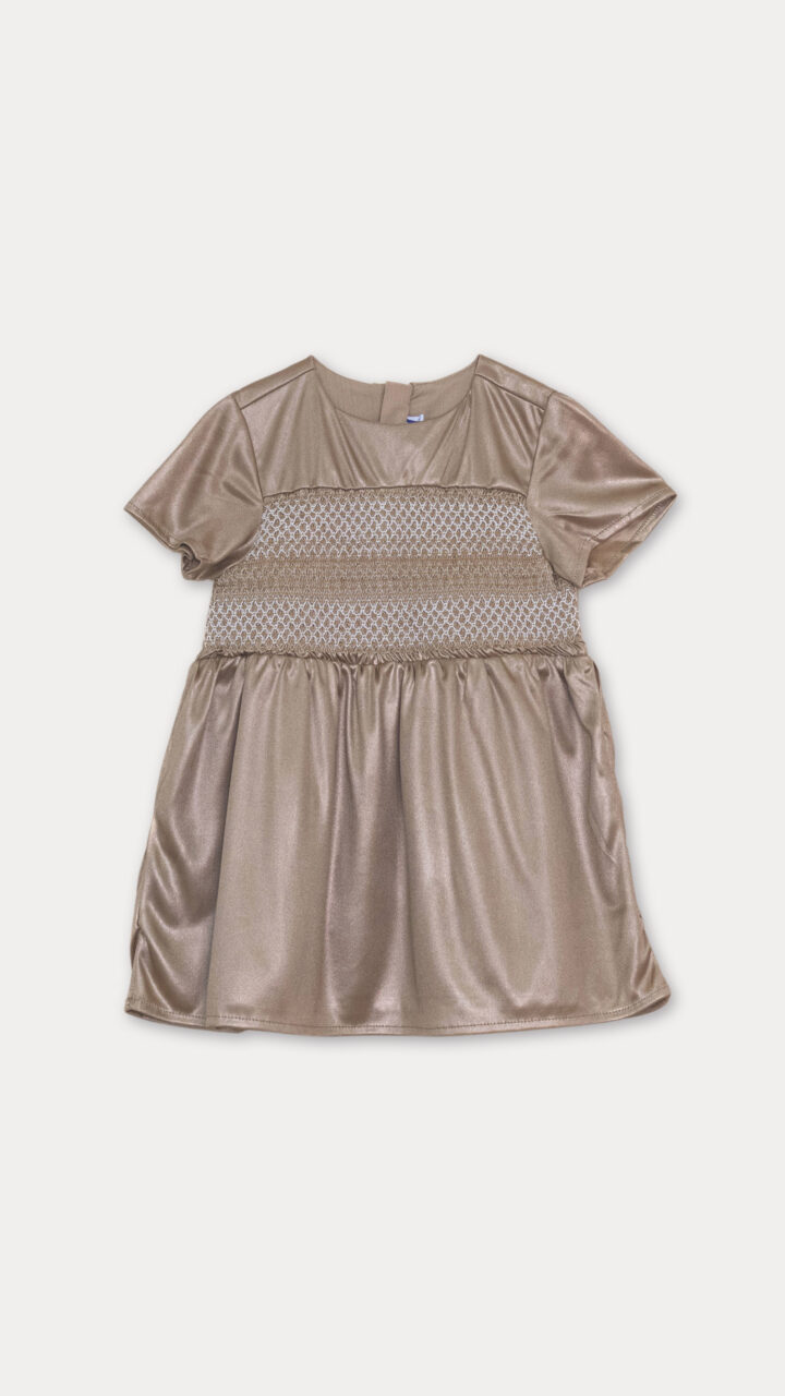 VESTIDO DORADO