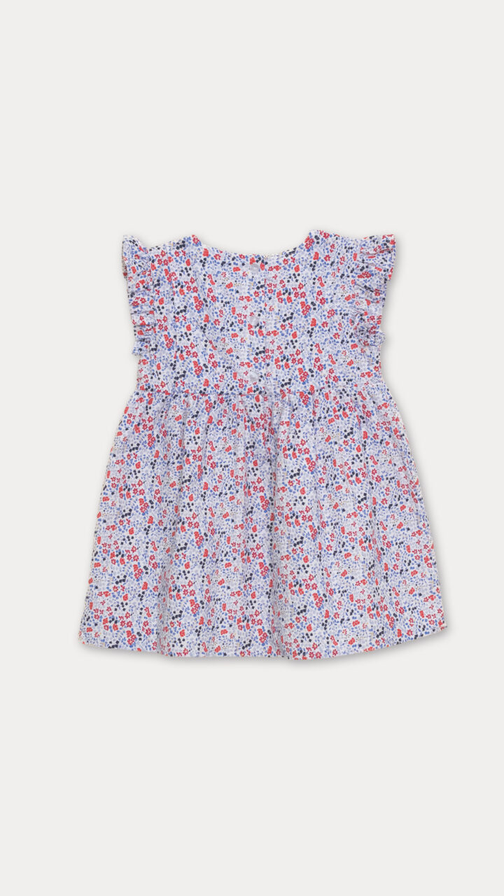 VESTIDO CORDUROY DE FLORES - Imagen 2