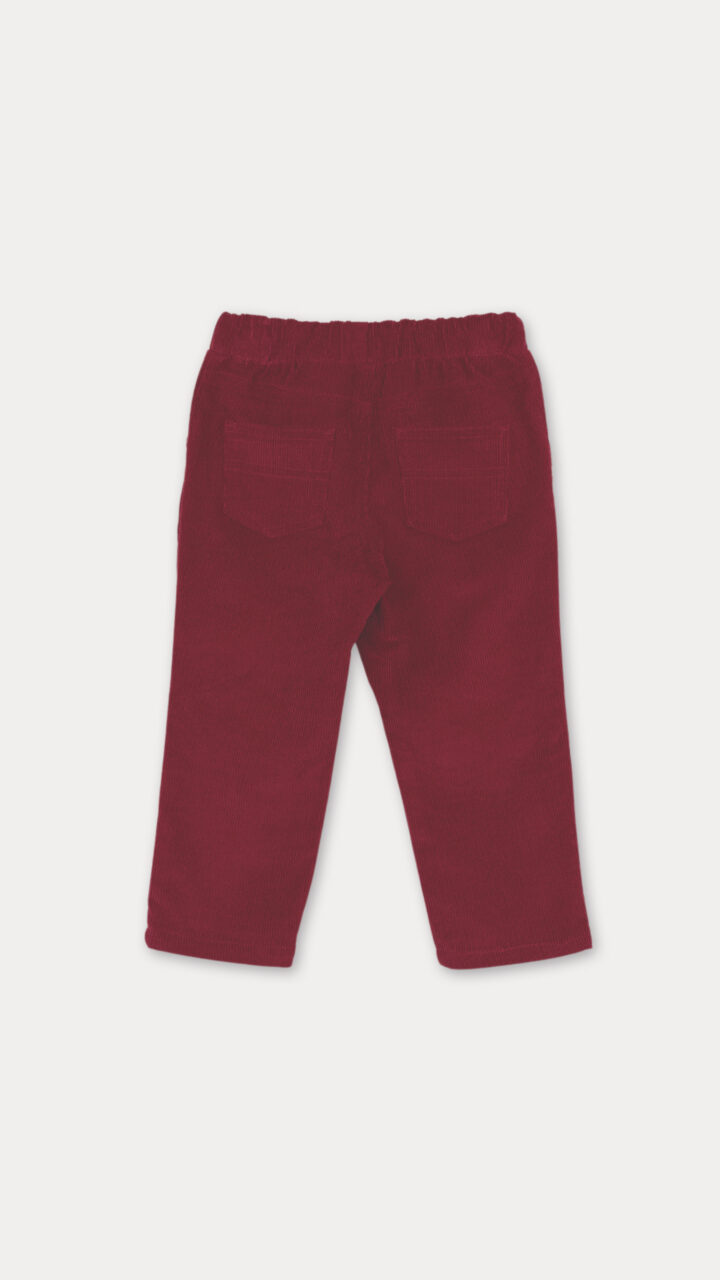 PANTALÓN ROJO CORDUROY - Imagen 2