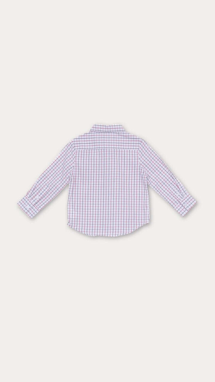 CAMISA CUADROS AZULES Y ROJOS - Imagen 2