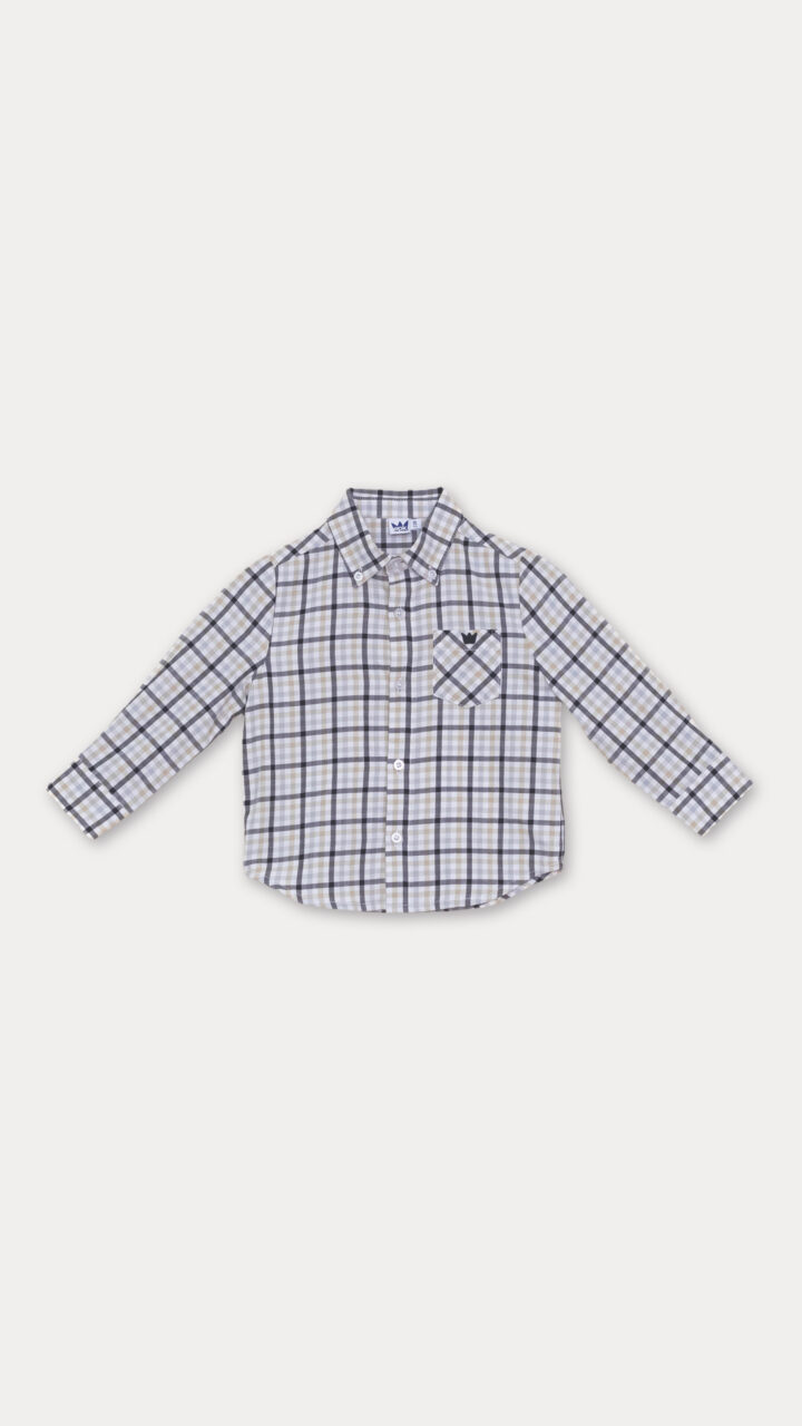 CAMISA DE CUADROS MULTICOLOR