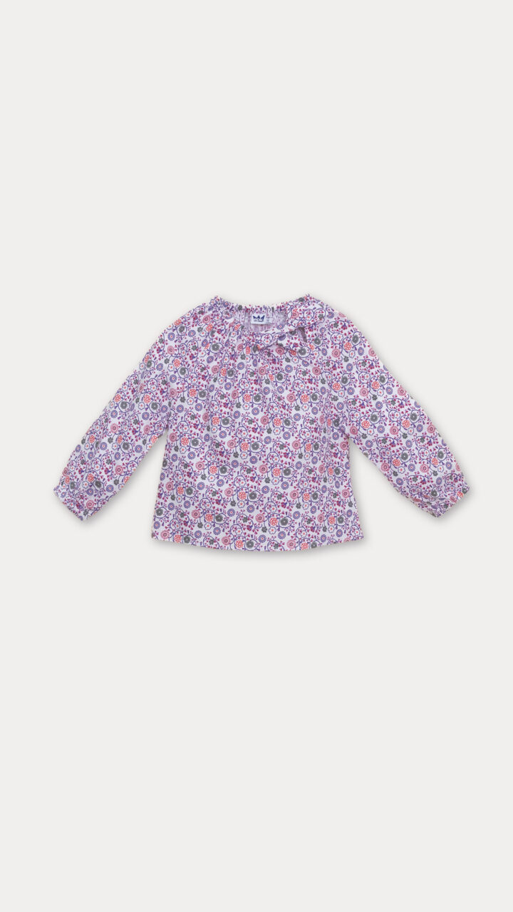 BLUSA MULTICOLOR DE FLORES