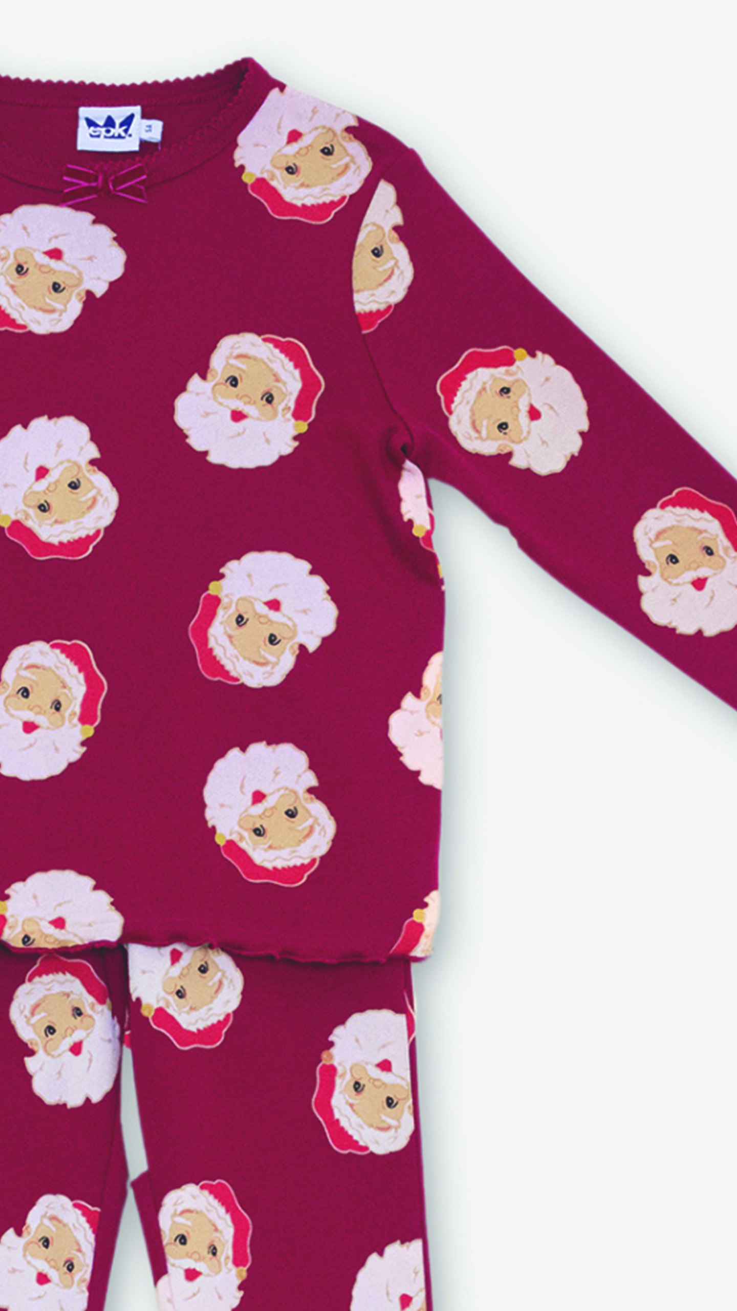 PIJAMA NAVIDEÑA DE SANTA CLAUS - Imagen 3