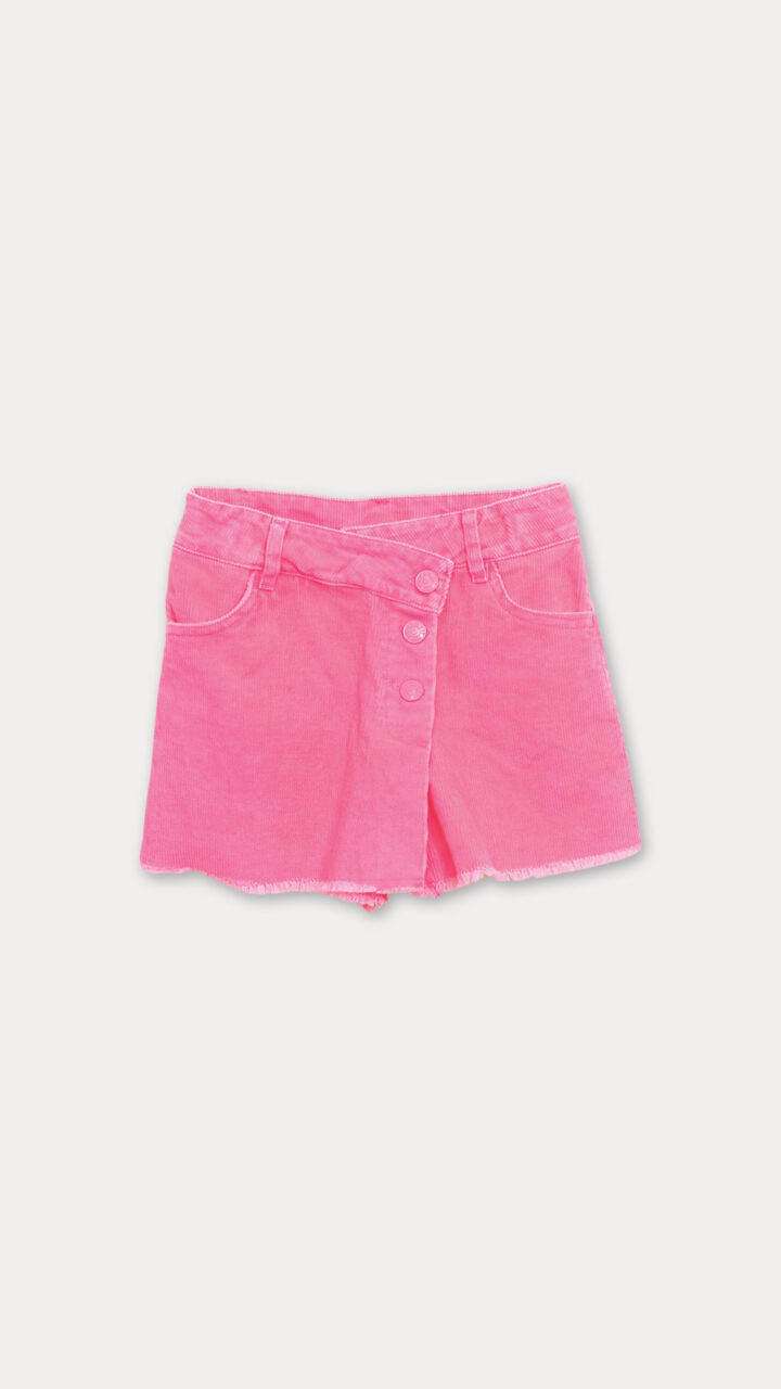 FALDA SHORT ROSADA