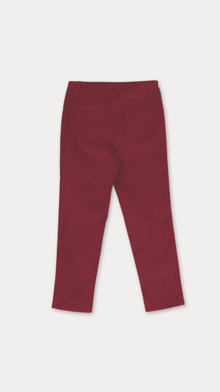 PANTALÓN ROJO CORDUROY - Imagen 2