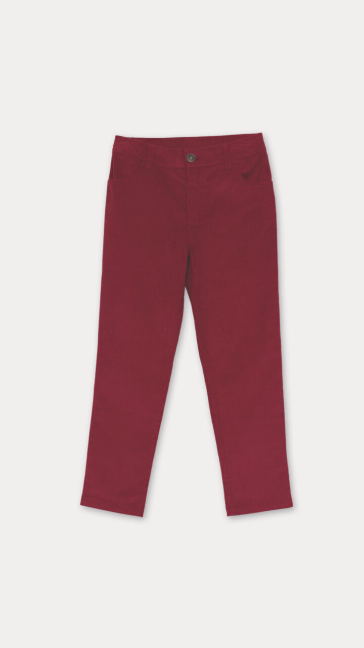 PANTALÓN ROJO CORDUROY