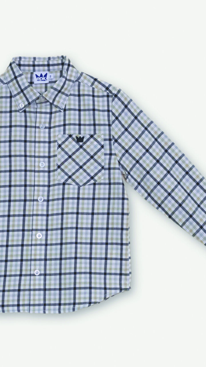 CAMISA DE CUADROS MULTICOLOR - Imagen 3