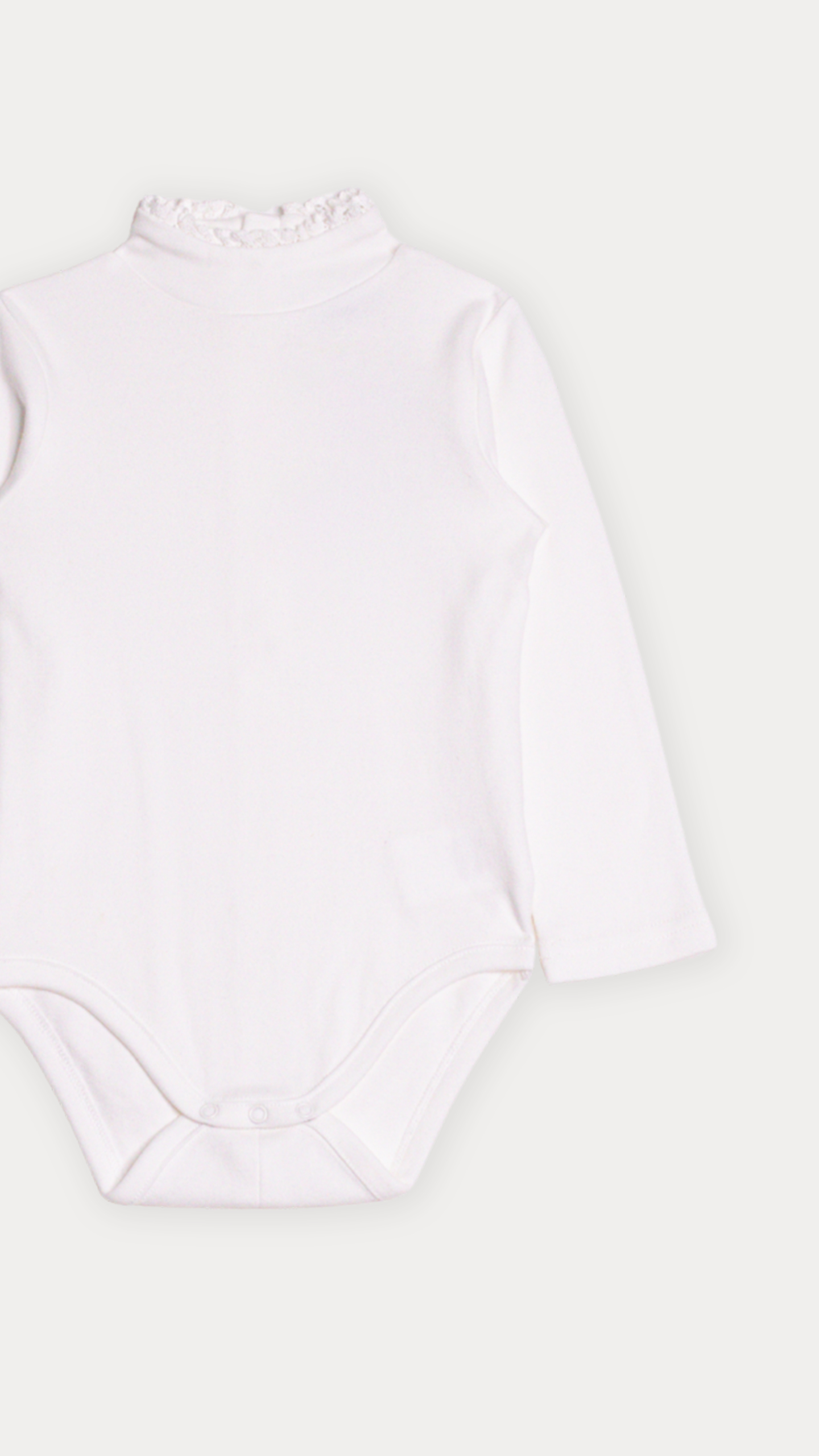 BODY CUELLO TORTUGA CREMA - Imagen 3