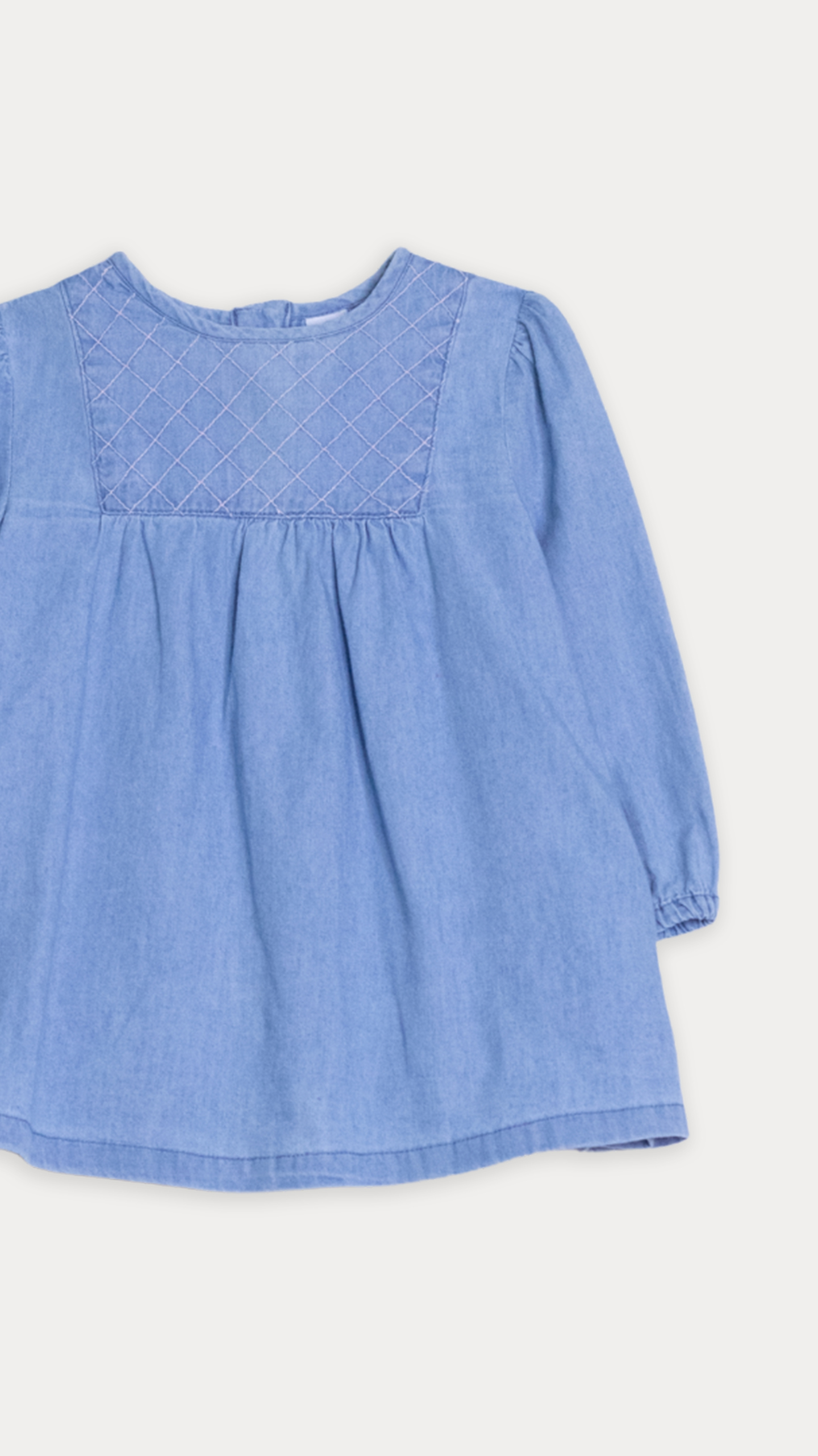 VESTIDO DE JEAN CLARO - Imagen 3