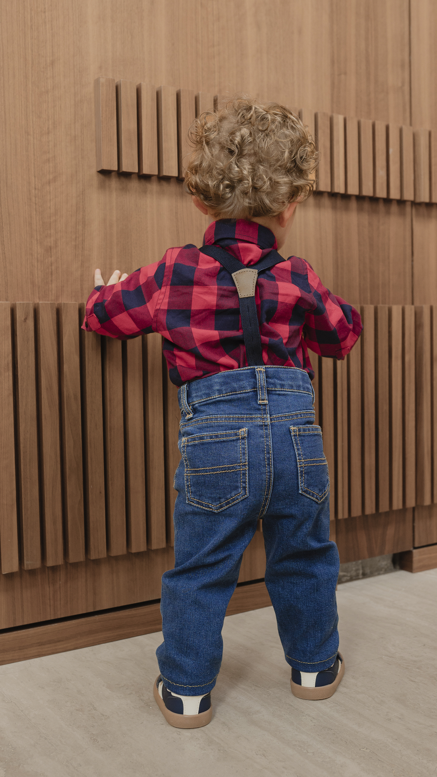 JEAN AZUL OSCURO CON TIRANTES - Imagen 6