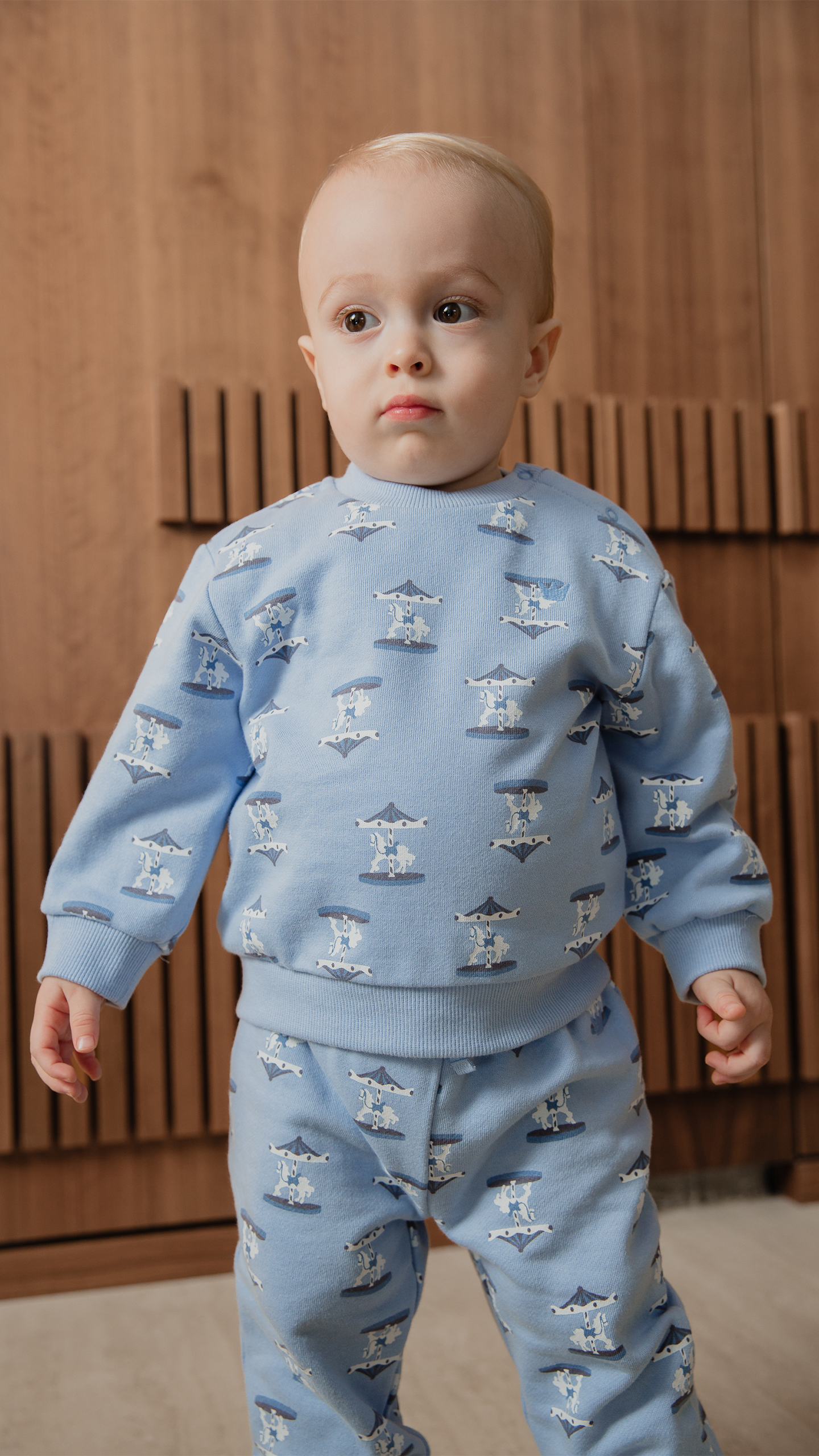 SUÉTER AZUL DE CARRUSELES - Imagen 4