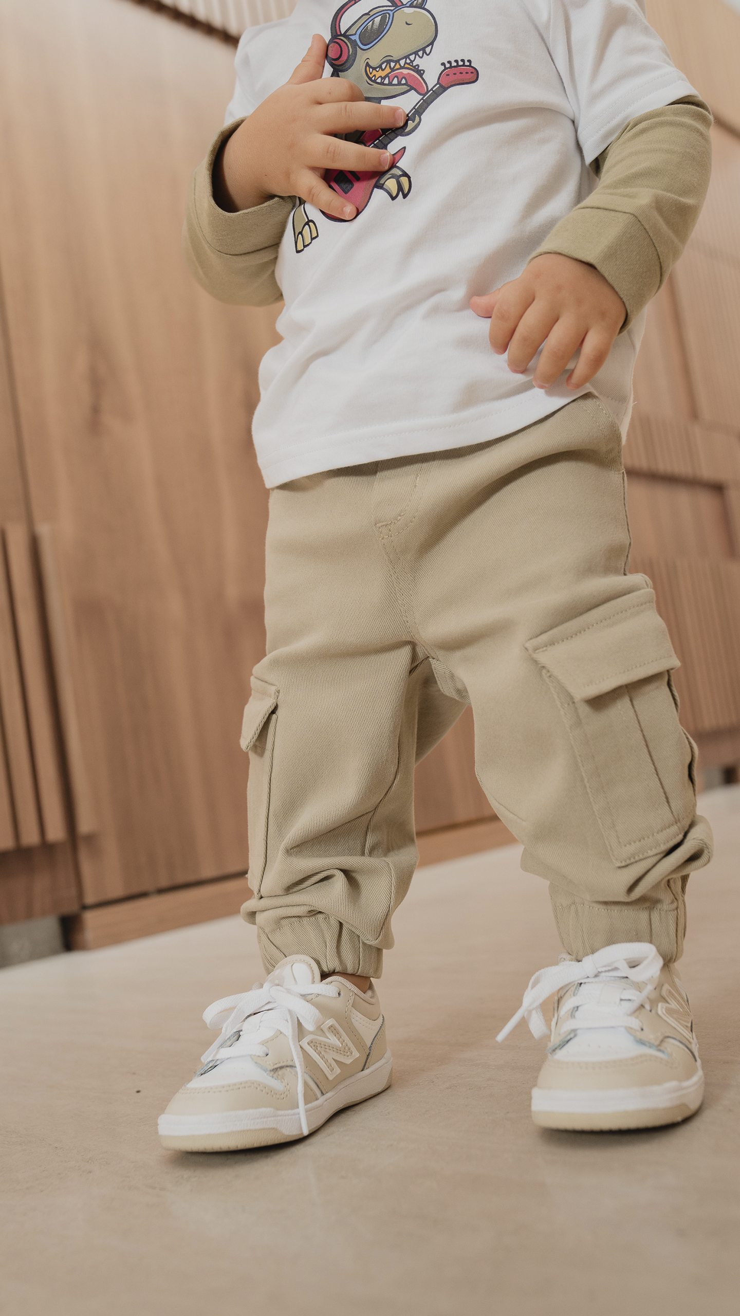 PANTALÓN CARGO VERDE - Imagen 4