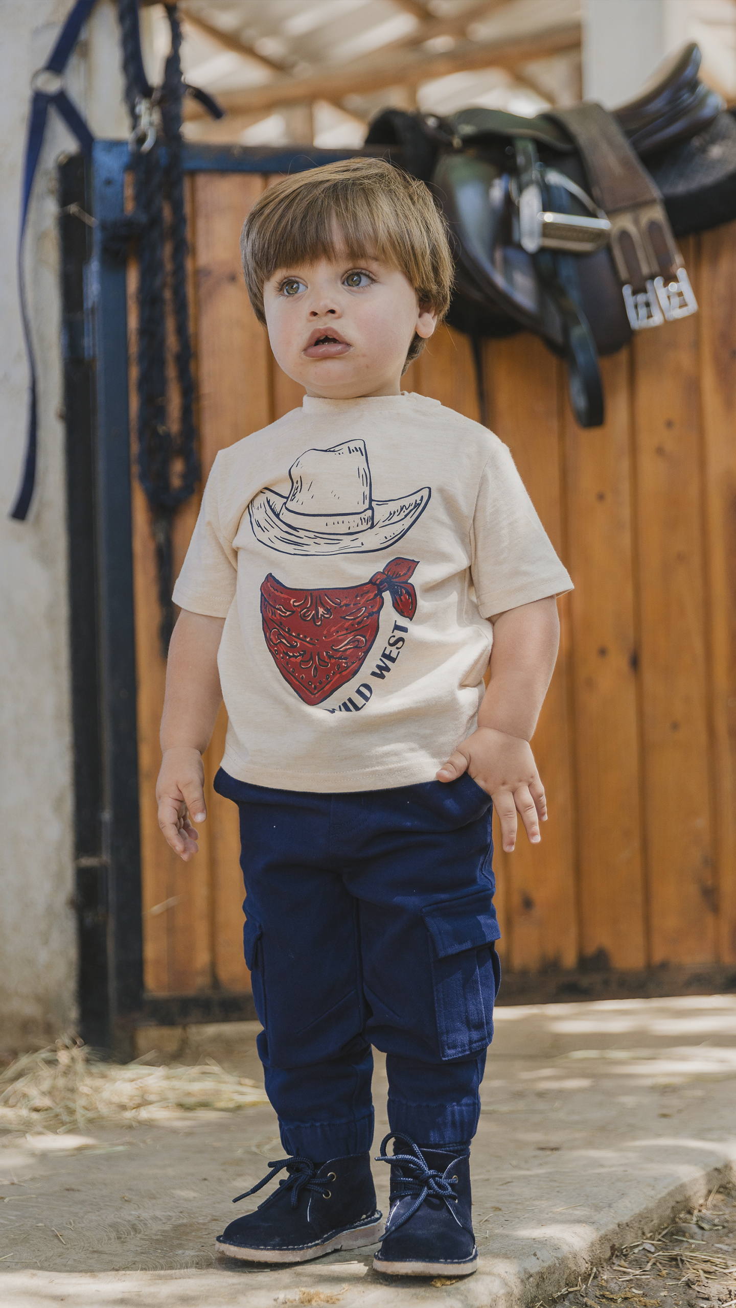 PANTALÓN CARGO AZUL OSCURO - Imagen 3