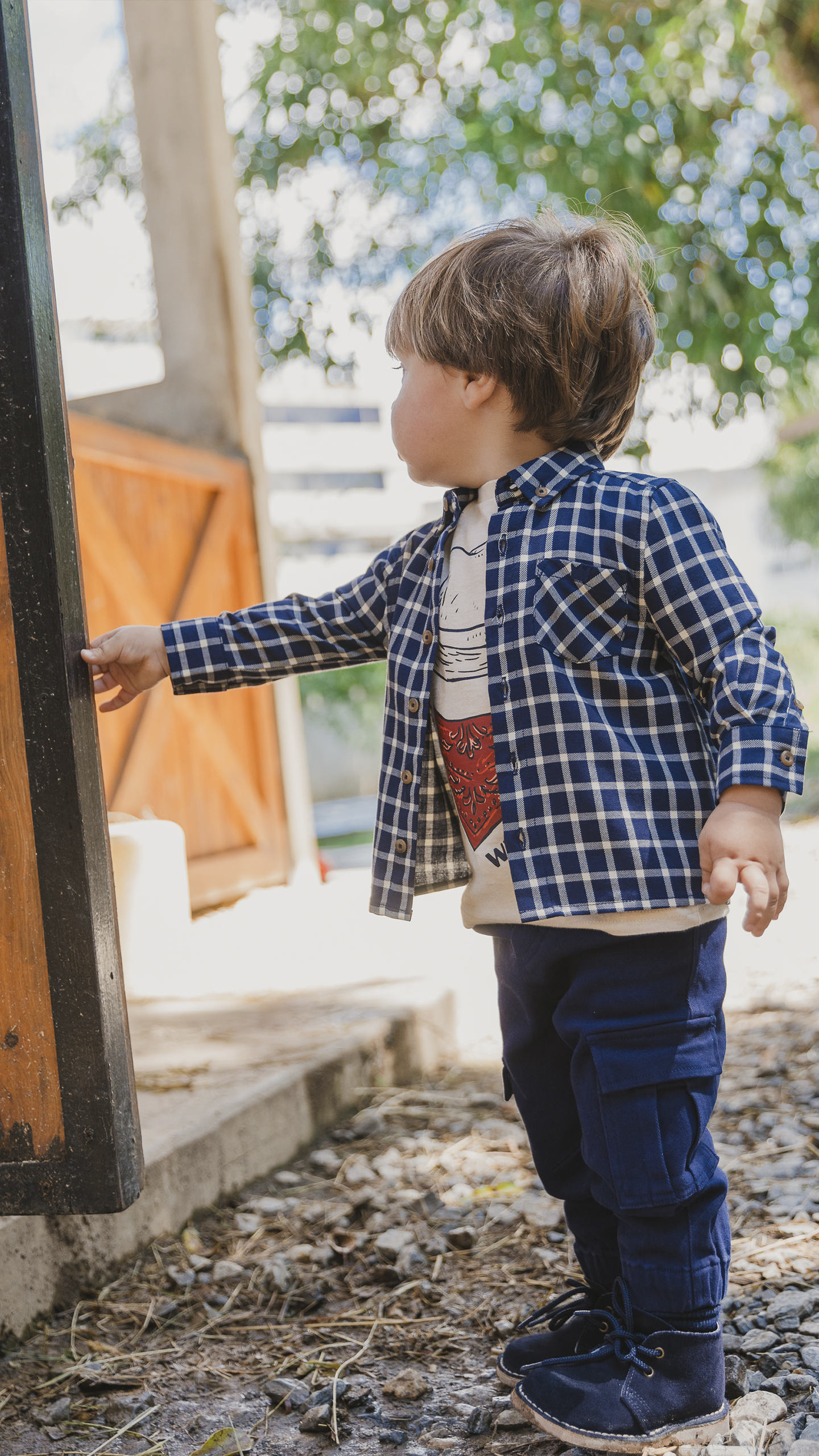 PANTALÓN CARGO AZUL OSCURO - Imagen 4