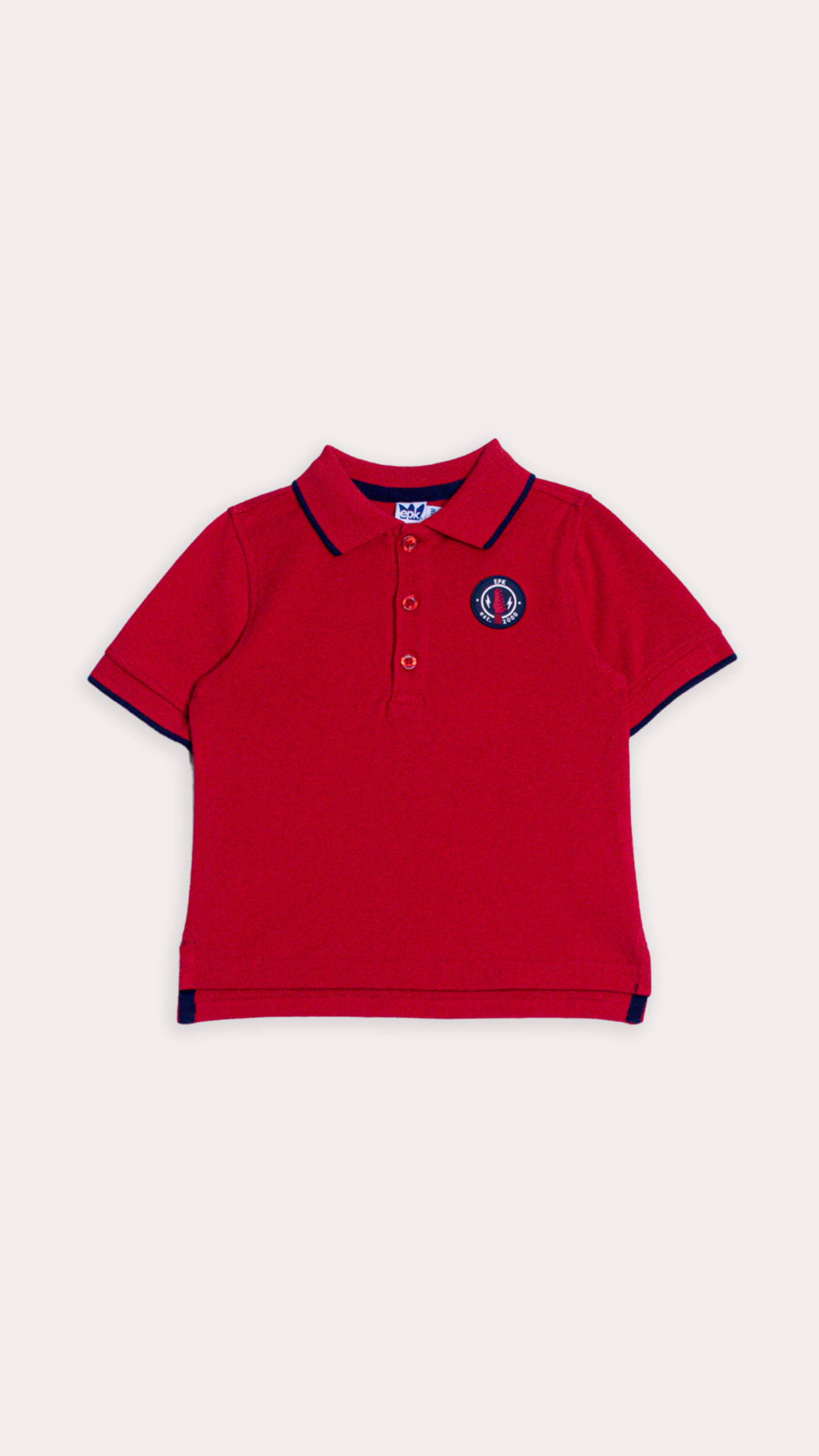 CHEMISE MANGA CORTA ROJA