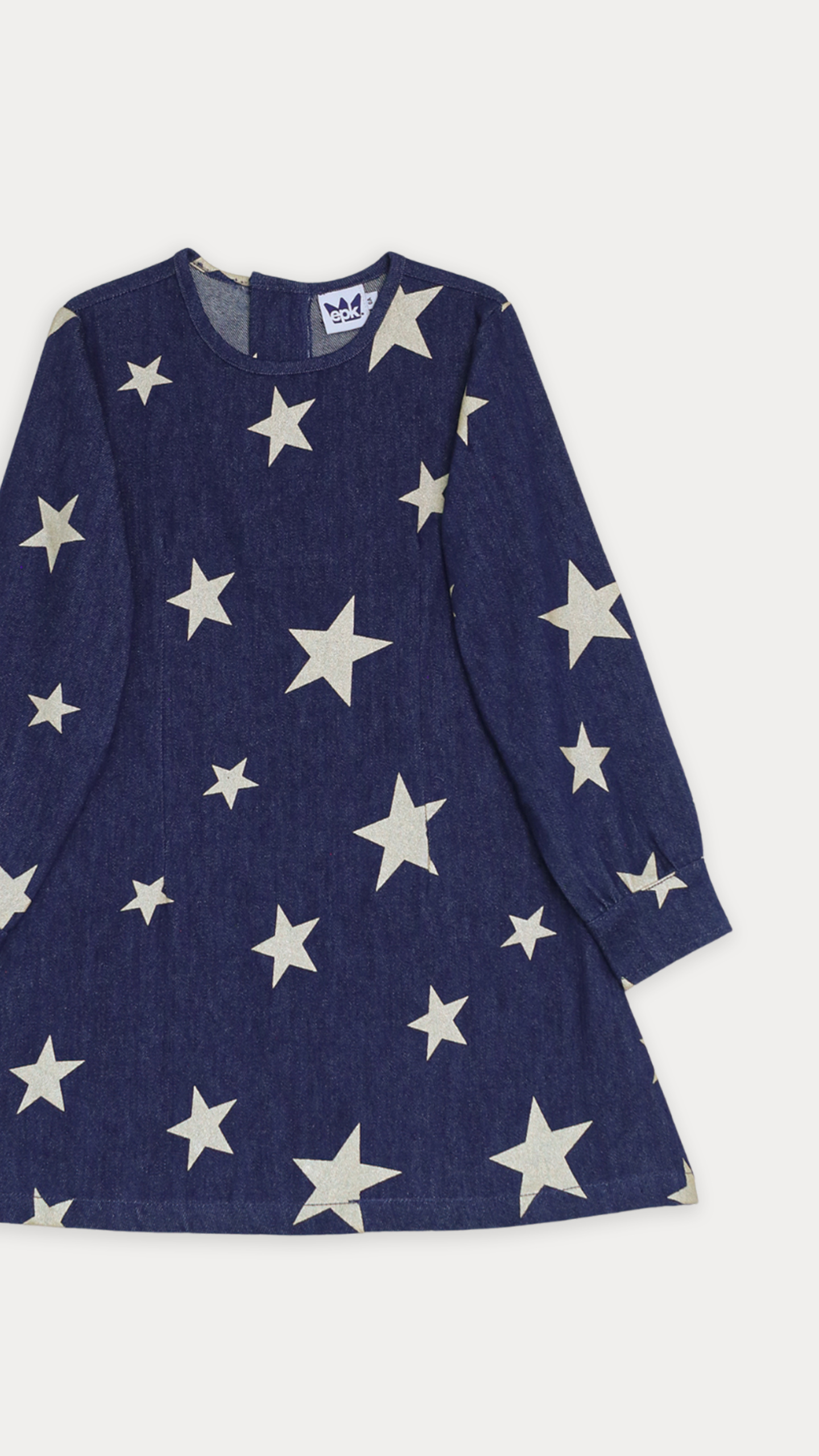 VESTIDO JEAN ESTRELLAS - Imagen 3