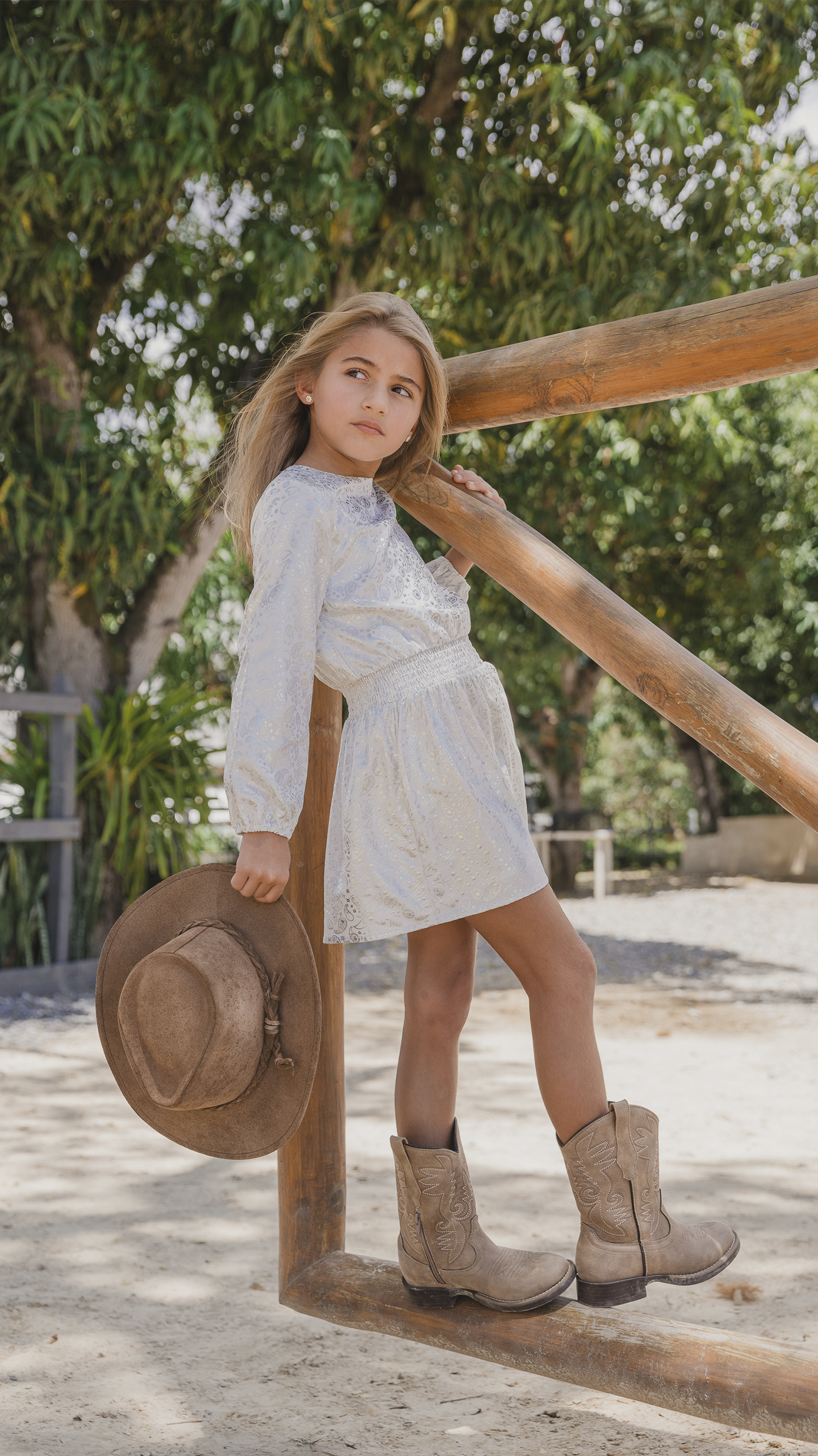 VESTIDO BLANCO DE BANDANA - Imagen 6