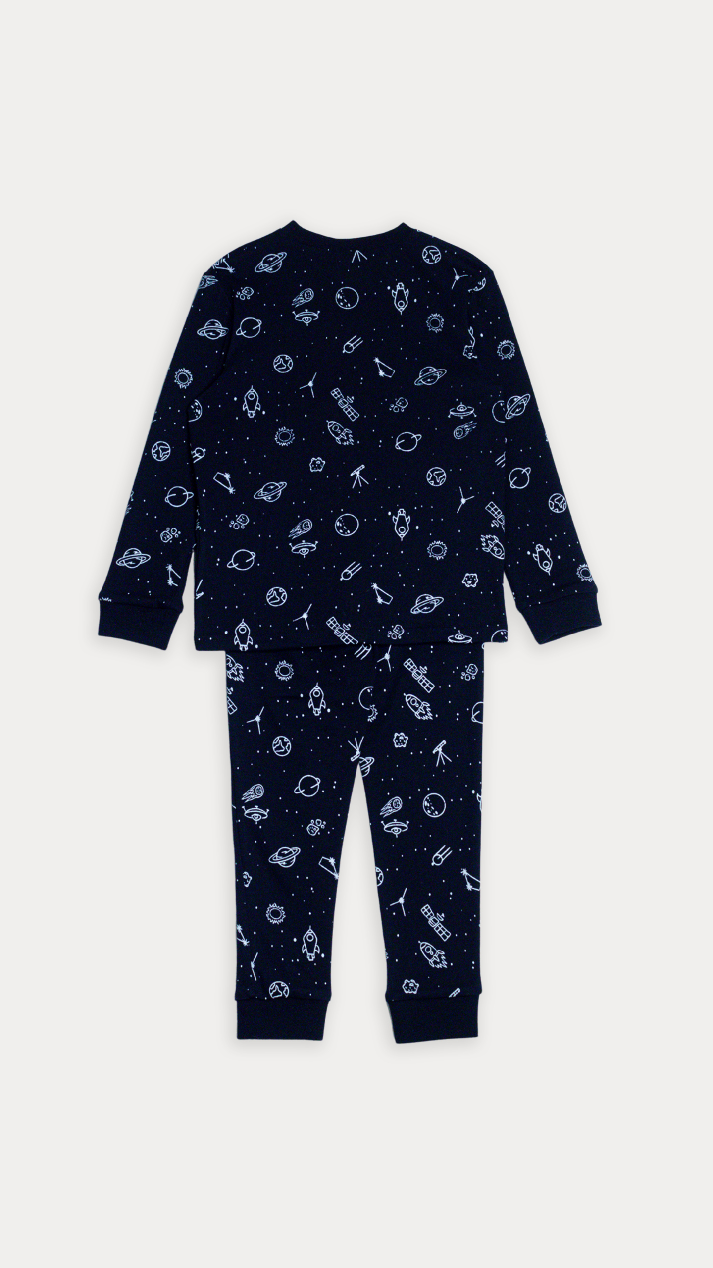 PIJAMA ESPACIAL (BRILLA EN LA OSCURIDAD) - Imagen 2