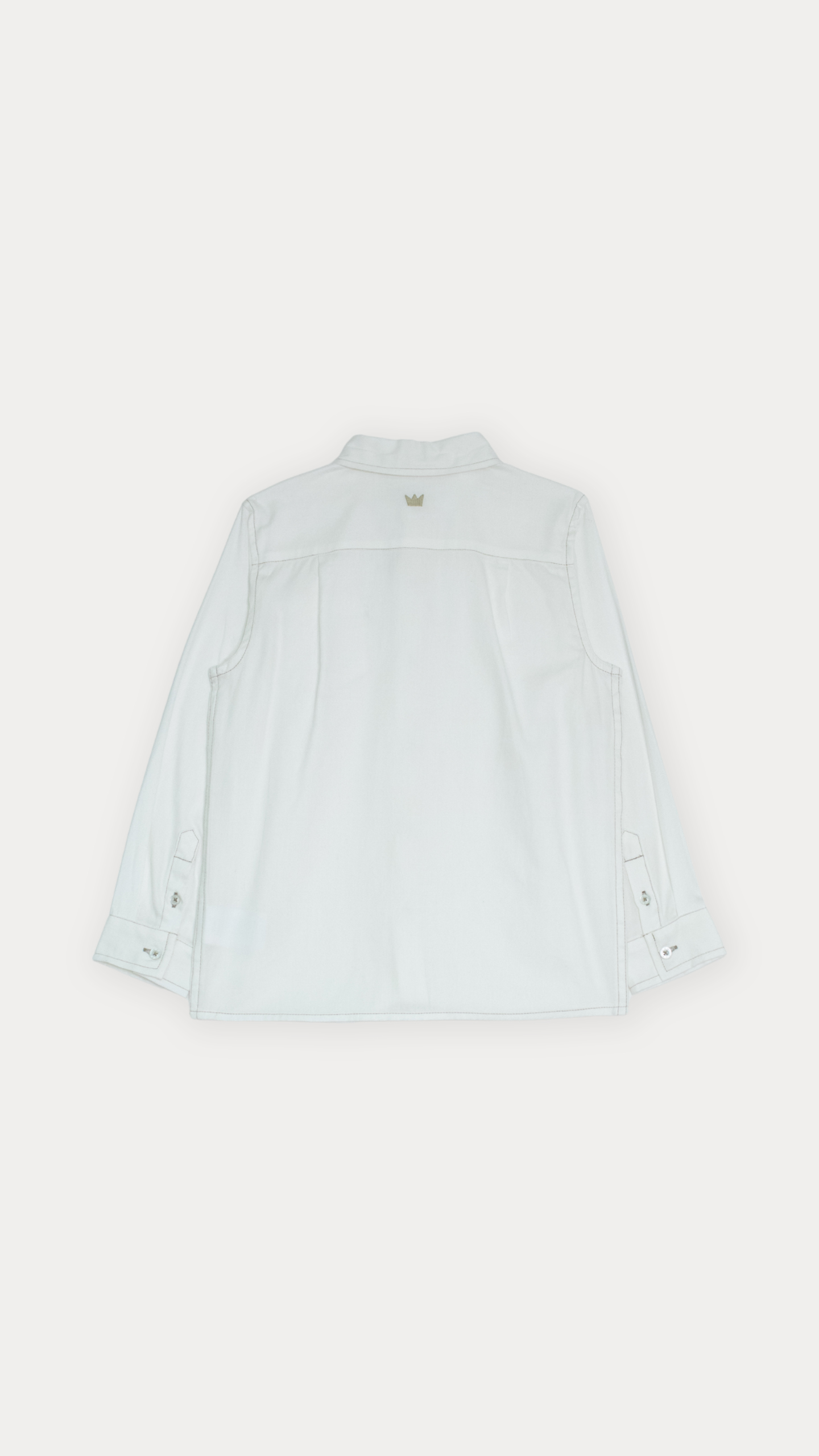 CAMISA MANGA LARGA CREMA - Imagen 2