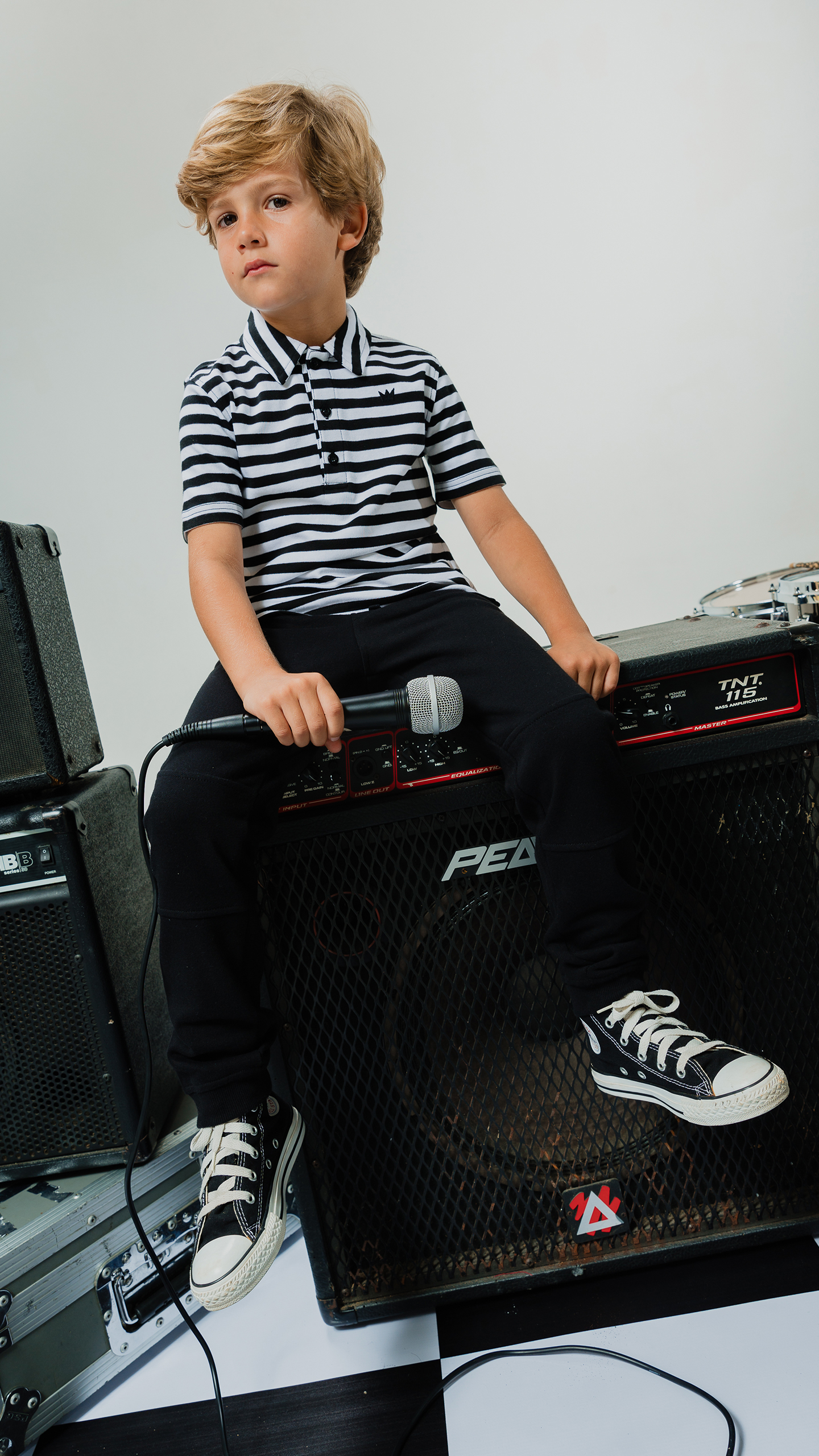 CHEMISE MANGA CORTA DE RAYAS - Imagen 3