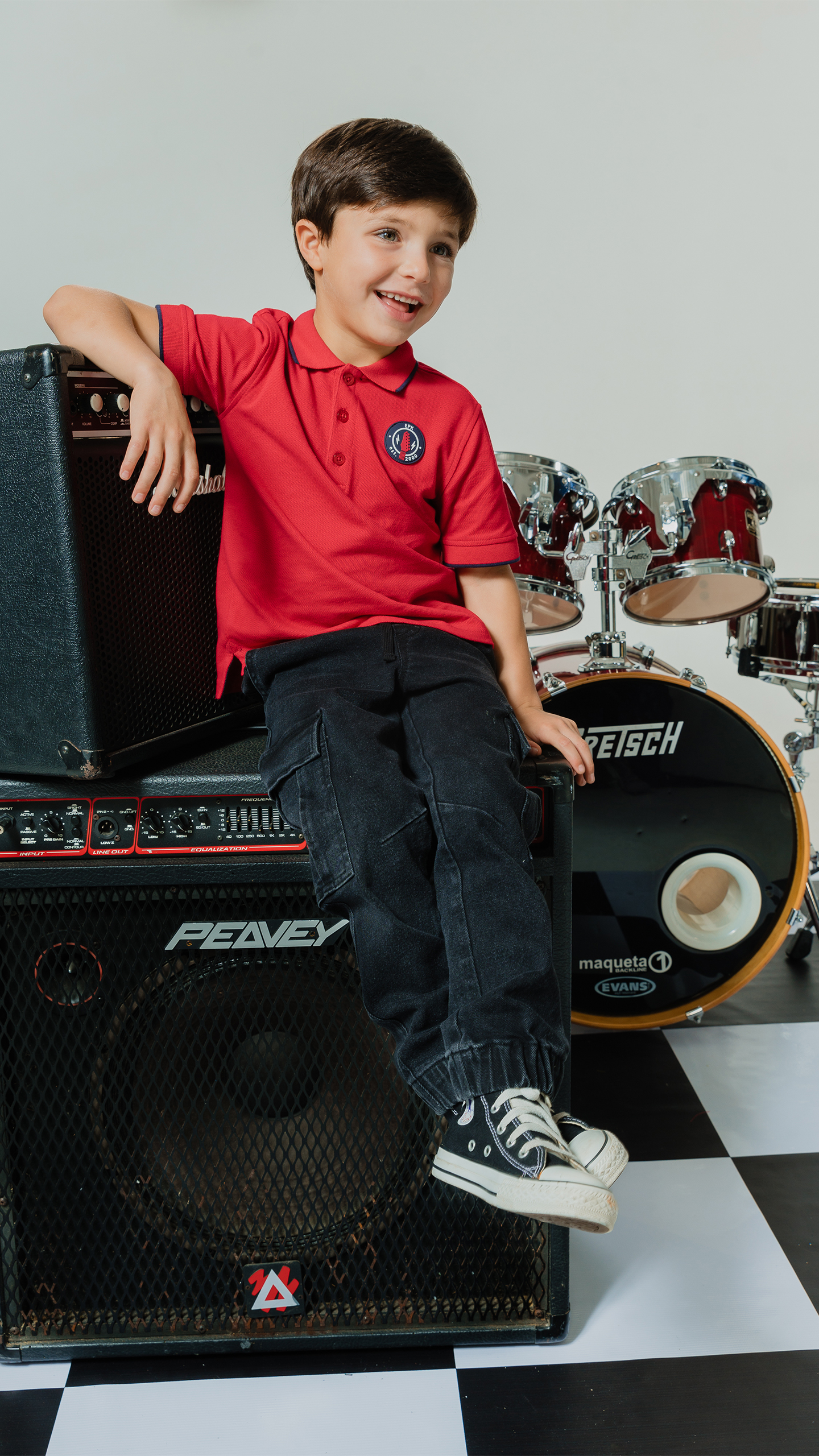 CHEMISE MANGA CORTA ROJA - Imagen 3